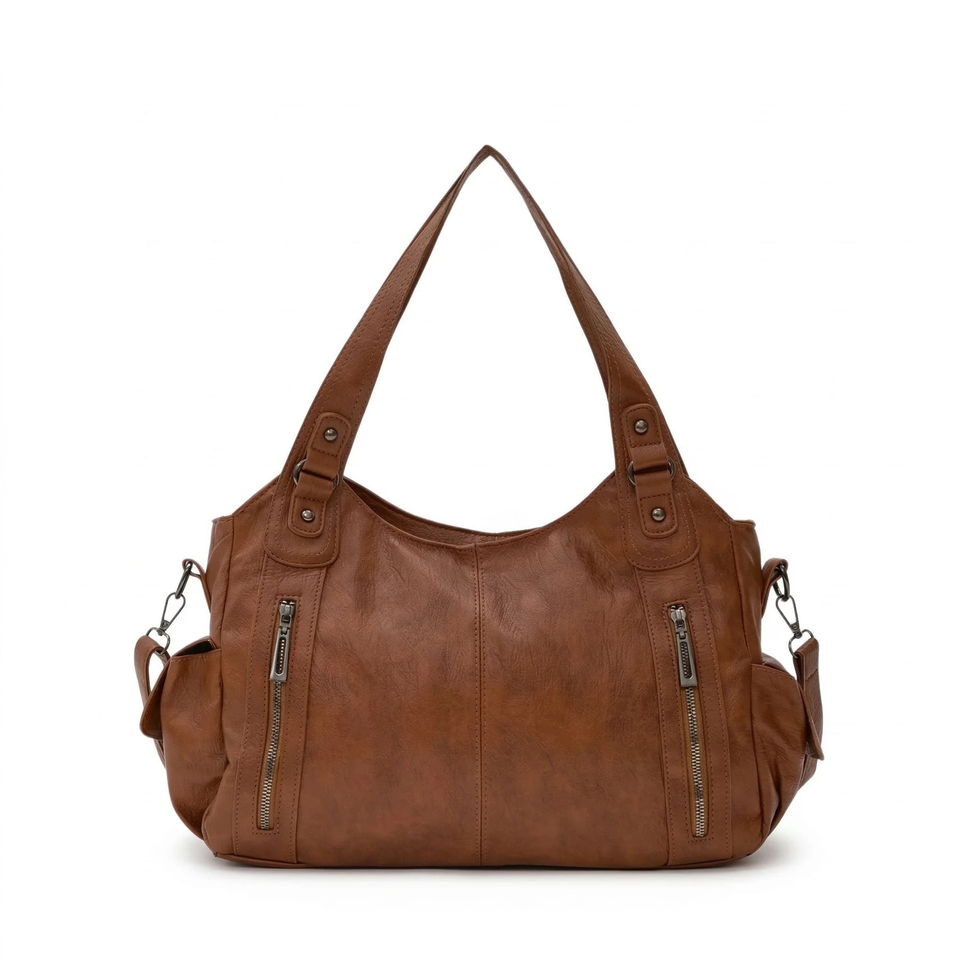 Malibu Bag in brown leather for travel and daily use